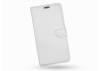 Sony Xperia E3 - Leather Wallet Stand Case With Silicone Back Cover White (ΟΕΜ)